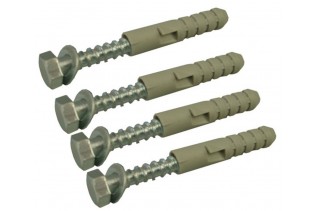 radiator bevestigingsset 4x...