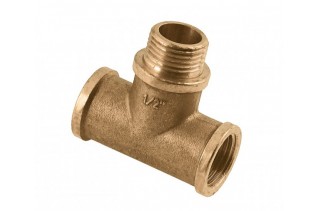BONFIX Draad messing T-stuk...