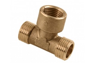BONFIX Draad messing T-stuk...