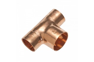 ACR soldeerfitting T-stuk 1/2"