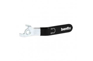 BONFIX stalen hendel zwart...