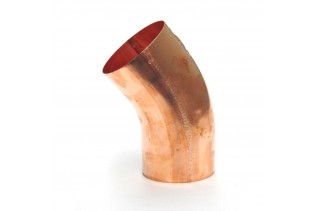 Koperen bocht 120mm 40gr...
