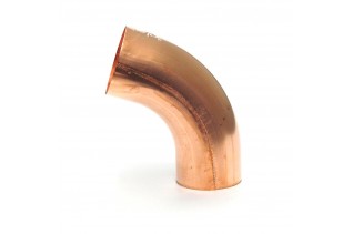 Koperen bocht 100mm 72gr...