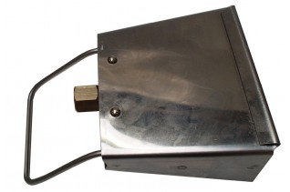 Breedbrander RVS 140mm