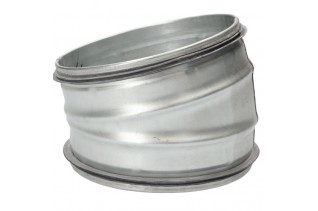 Safe gladde bocht Ø 125mm 15°