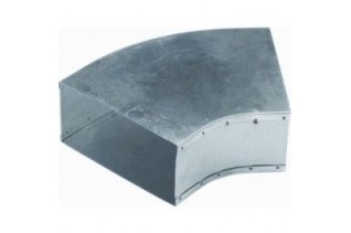 ronde bocht 45 gr. 220x80mm