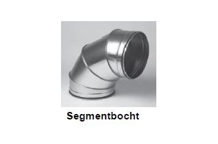 Safe segment bocht Ø 315mm 90°