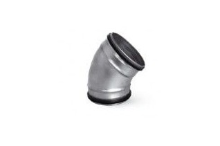 Safe segment bocht Ø 315mm 45°
