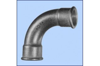 zwart malleable lange bocht...