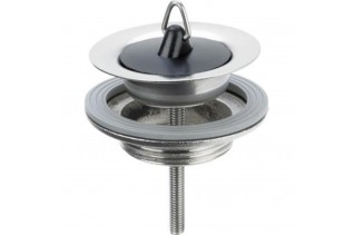 Viega afvoerplug 5/4" chroom