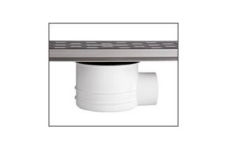 FlexDrain puthuis laag H75 wit