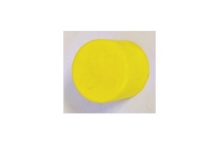 speciedeksel PE  12 mm geel