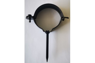 penbeugel zwart gecoat 80 mm