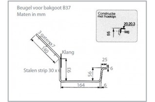 gootbeugel Klang+Lip 30x5mm...