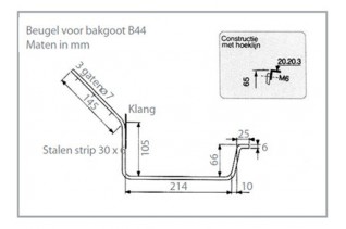gootbeugel Klang+Lip 30x5mm...